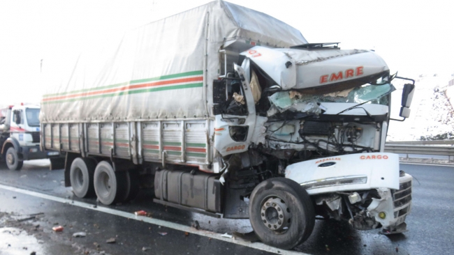 Kuzey Marmara Otoyolu'nda kaza